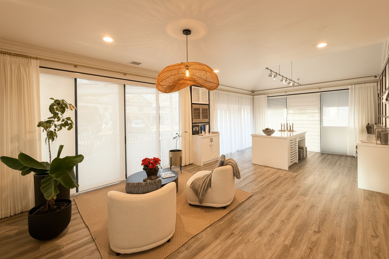 Hampton Shade Company showroom in Bridgehampton